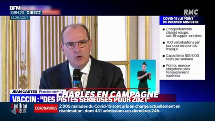 Charles en campagne : Les "décisions difficiles" que le gouvernement va devoir prendre - 28/10