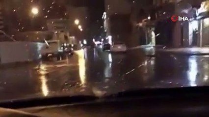 Libyada ceviz büyüklüğünde dolu yağdı