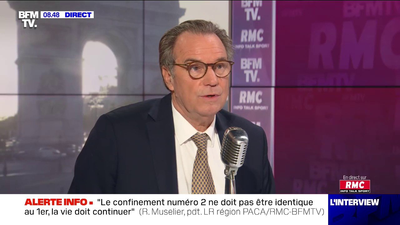 Renaud Muselier (LR): "Le professeur Raoult reste un éminent spécialiste mondial"