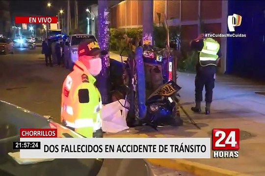 Muere un niño de 7 años y conductor de mototaxi tras ser impactado por camioneta en Chorrillos