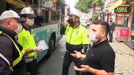 Karantinada olması gereken şoför yolcu taşırken yakalandı
