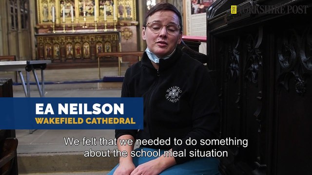 Wakefield Cathedral provide meals for children