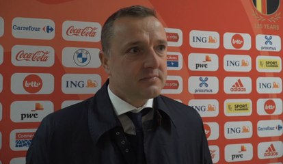 Red Flames: la Belgique plante neuf buts à la Lituanie et jouera sa 'finale' face à la Suisse: Ives Serneels