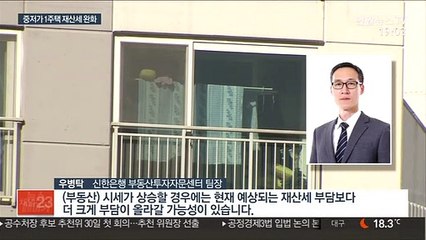 공시가 인상에 보유세 급증…9억 이하 완화 추진