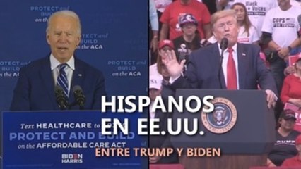 Hispanos en EE.UU., entre Biden y Trump