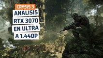 Análisis de rendimiento de RTX 3070 - Crysis 3