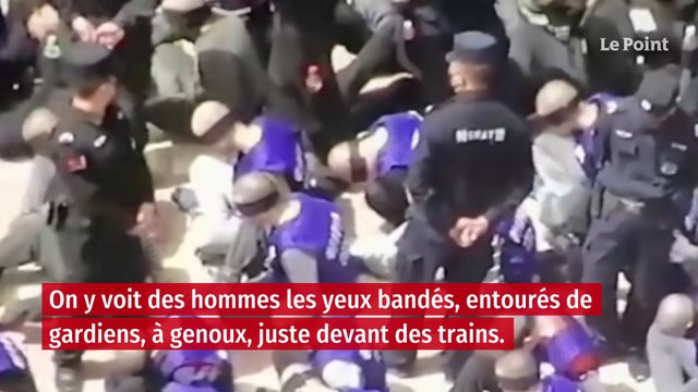 Chine : une vidéo montre la déportation d'Ouïgours
