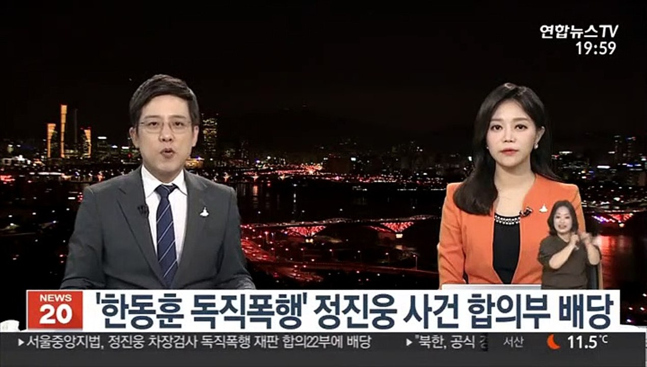 '한동훈 독직폭행' 정진웅 사건 합의부 배당