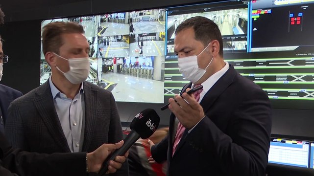 Mecidiyeköy-Mahmutbey metrosu, İmamoğlu'nun uzaktan katılımıyla açıldı