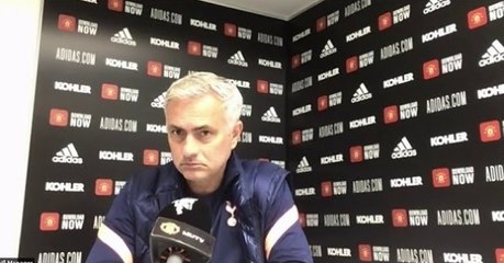 Man Utd vs Tottenham 1:6 | Jose Mourinho's reaction on hammering his old club