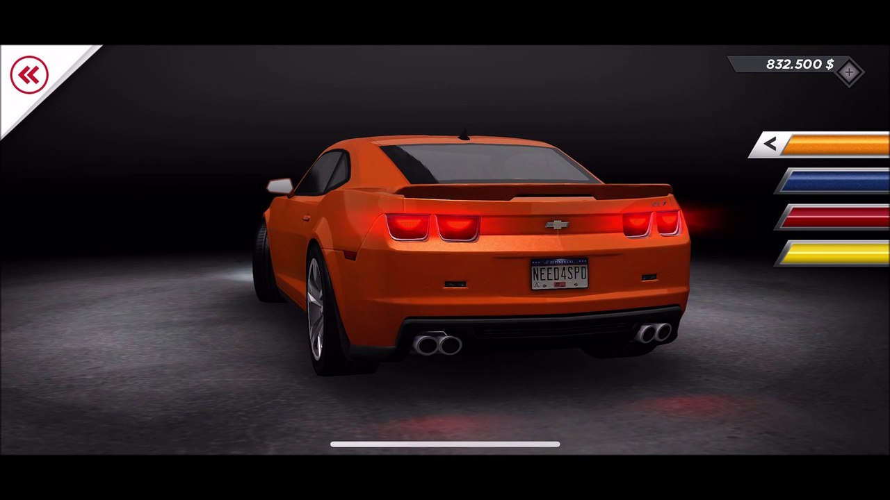 Need for Speed Most Wanted Muscle Car Klasse Technische Daten