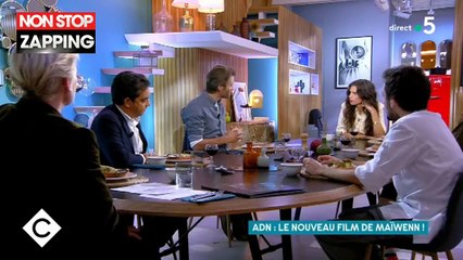 C à Vous : un chroniqueur spoile l'intrigue du film ADN de Maïwenn, panique sur le plateau ! (Vidéo)