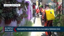 Ada Warga Terpapar Covid, Penyemprotan Disinfektan Dilakukan di Kelurahan Sukun