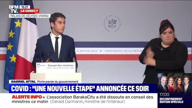 Gabriel Attal: La situation en réanimation dans deux semaines pourrait être celle que nous avons connu au pic de la première vague