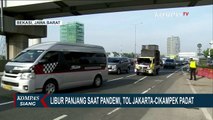 Tol Jakarta-Cikampek Padat Akibat Libur Panjang Cuti Bersama