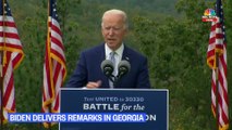 Biden Delivers Remarks In Georgia
