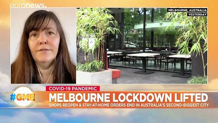 Melbourne celebrates the end of a gruelling four-month lockdown