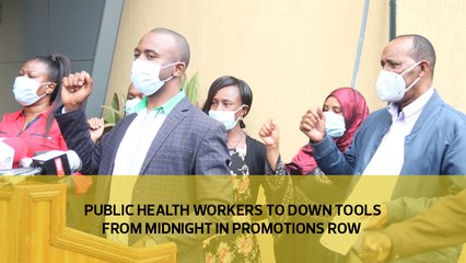 Public health workers to down tools from midnight in promotions row
