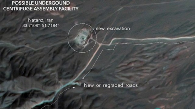 Иран строит подземный ядерный объект