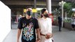 Gauahar Khan-Zaid Darbar snapped hand-in-hand at Mumbai airport | FilmiBeat