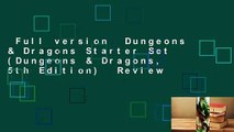 Full version  Dungeons & Dragons Starter Set (Dungeons & Dragons, 5th Edition)  Review