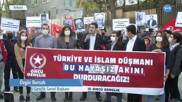 Vatan Partisi'nden Fransa Büyükelçiliği Önünde Protesto