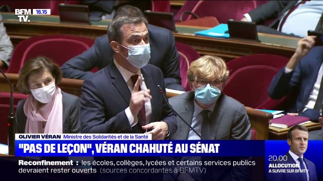 Olivier Véran répond au sénateur Alain Milon (LR): S'il vous plaît, pas de leçons