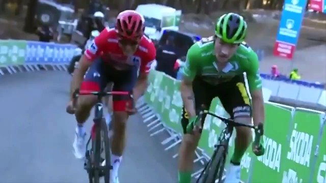 Ciclismo - La Vuelta 20 - Primoz Roglic gana la etapa 8
