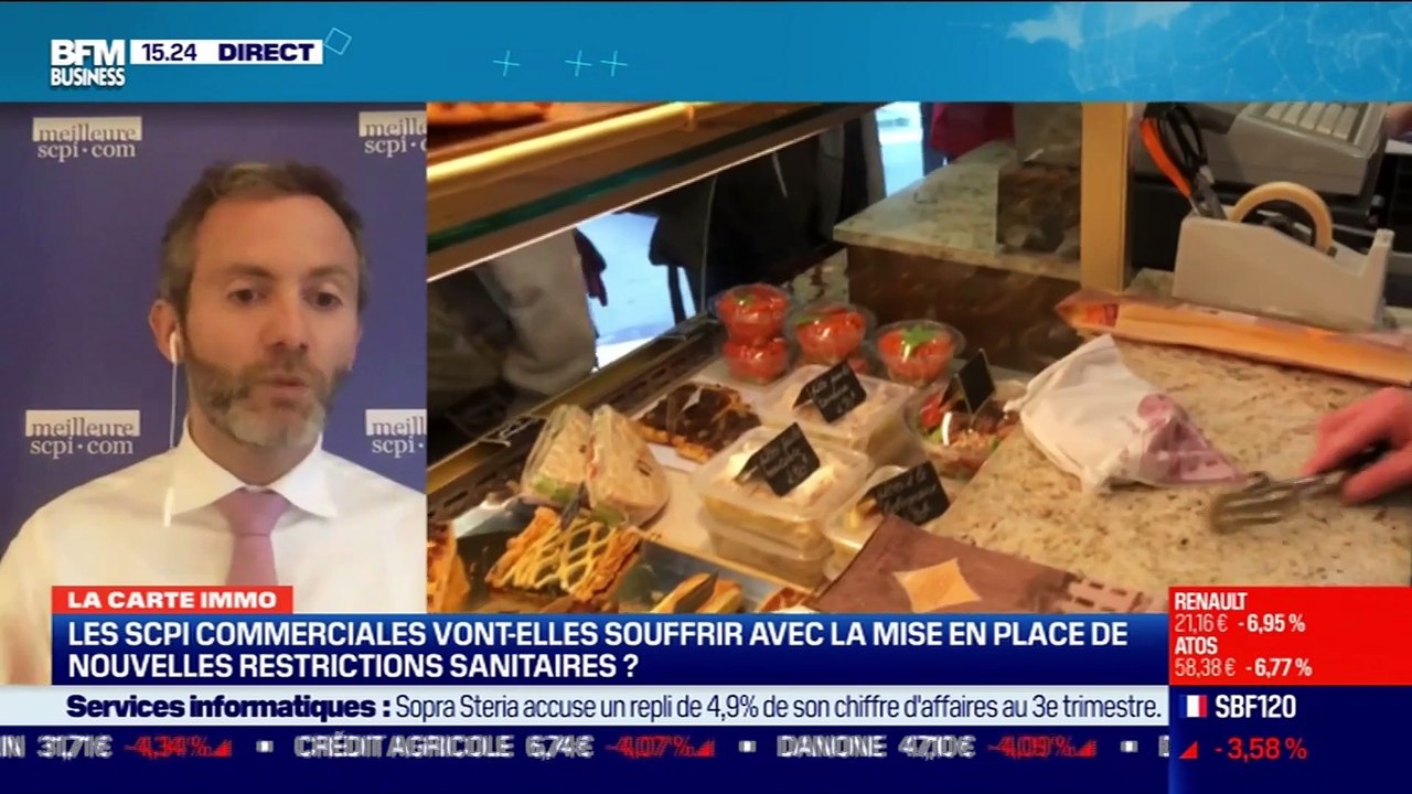 Jonathan Dhiver (MeilleureSCPI.com) : Les SCPI commerciales vont-elles souffrir avec la mise en place de nouvelles restrictions sanitaires ? - 28/10