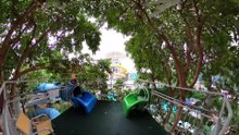 Aquaticum Debrecen Hydro Slide  (Green Waterslide) POV Onride