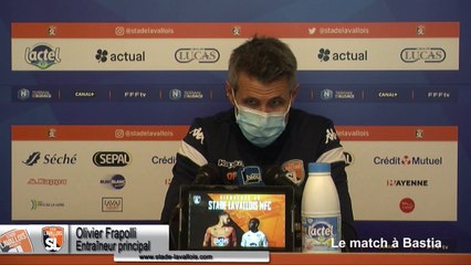 (J09) SC Bastia vs Laval, le point presse avec O.Frapolli