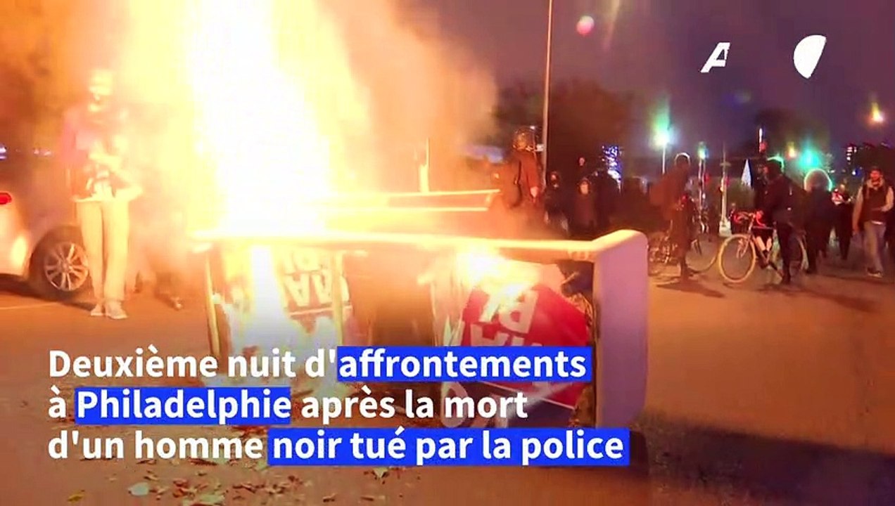 Deuxième nuit de manifestations à Philadelphie après la mort d'un homme noir tué par la police