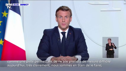 Emmanuel Macron: "Nous avons appris de nos insuffisances, de nos manques durant la première vague"