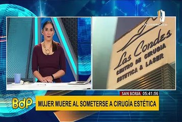 Familia de mujer que falleció tras cirugía estética denuncia que responsable tendría antecedentes