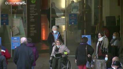 Los hospitales belgas, al borde de la saturación