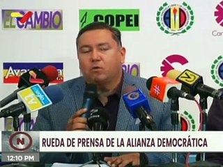Opositora Alianza Democrática reconoce que máquinas electorales garantizan un voto seguro