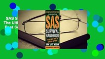 SAS Survival Handbook, Third Edition: The Ultimate Guide to Surviving Anywhere  Best Sellers