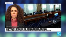 In moderation: US tech firms front Senate hearing over bias claims