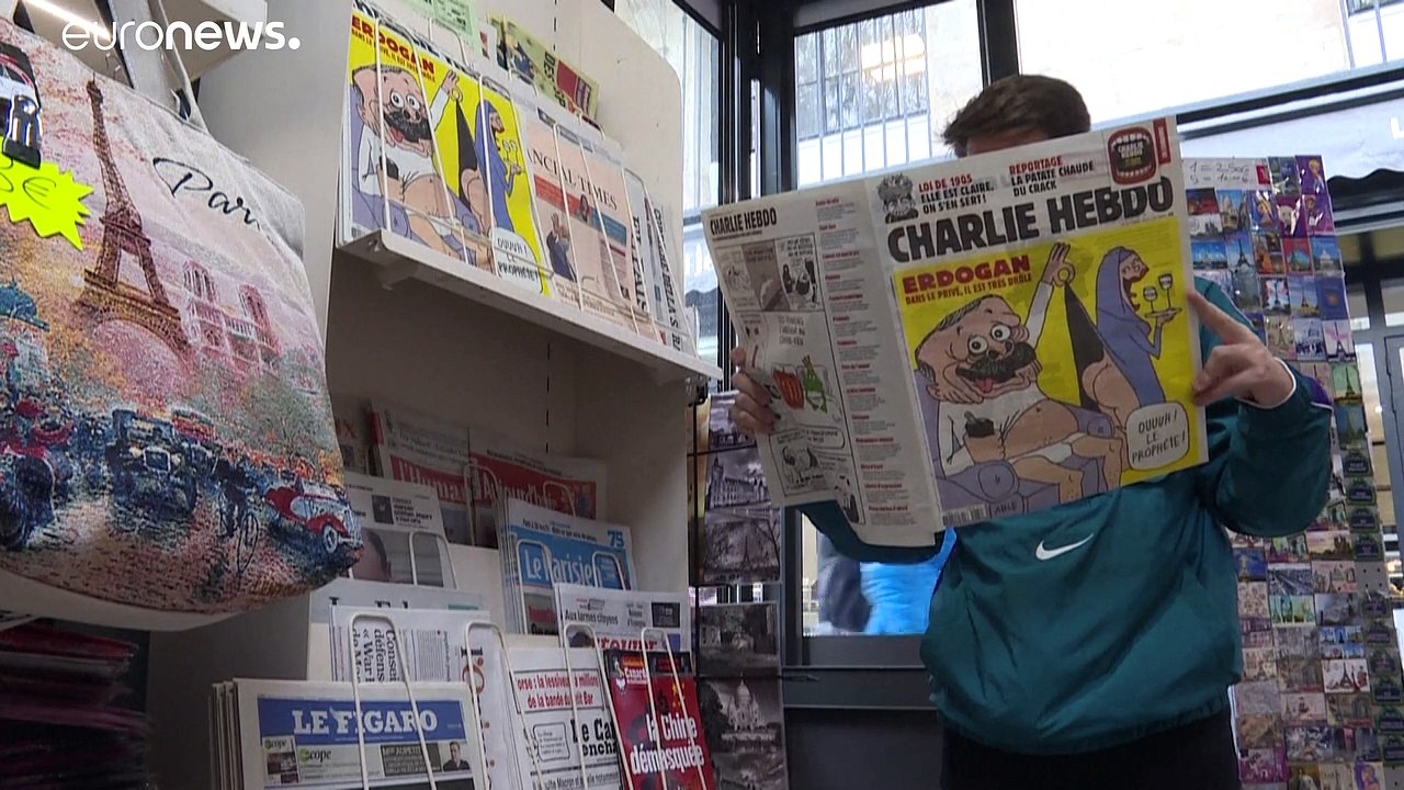 Генпрокуратура Анкары возбудила дело против Charlie Hebdo из-за карикатуры на Эрдогана