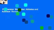 Full version  We Matter: Athletes and Activism  Review