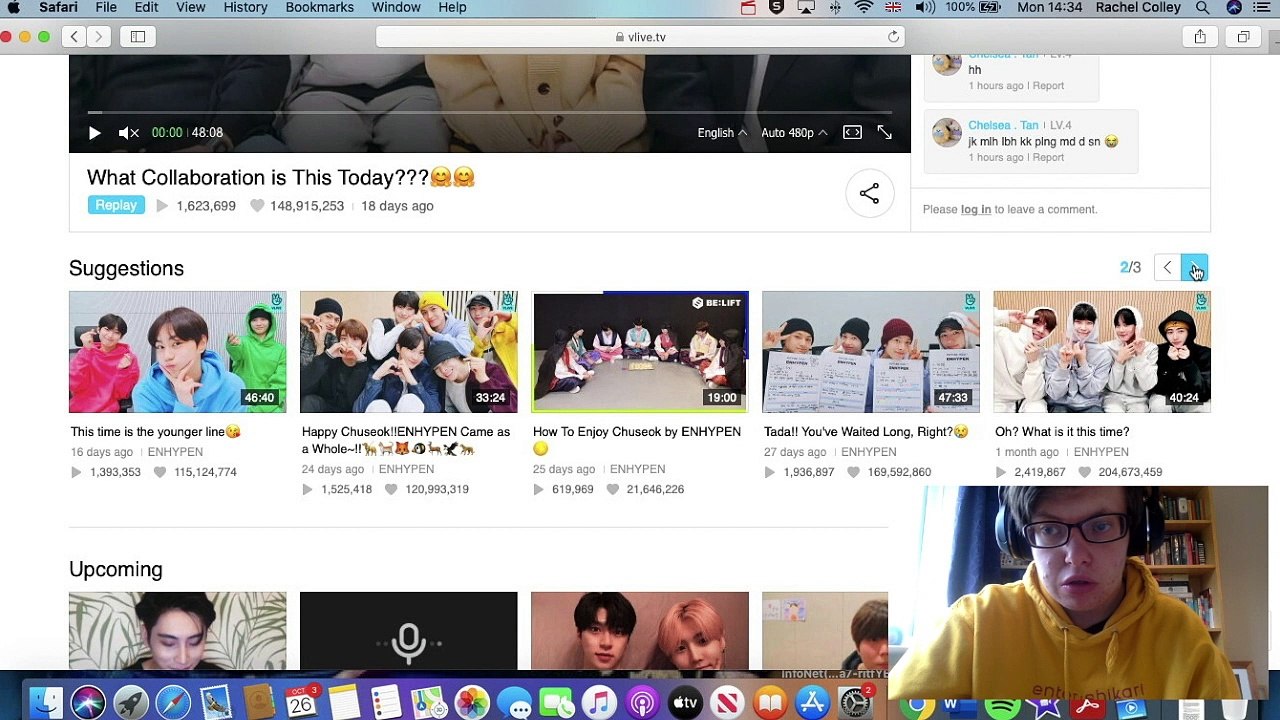 REACTION | ENHYPEN'S FIFTH VLIVE LIVESTREAM WITH JAY, JAKE, HEESEUNG & SUNGHOON