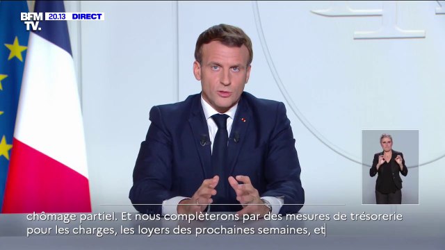 Emmanuel Macron: Les crèches, les écoles, les collèges et les lycées demeureront ouverts avec des protocoles sanitaires renforcés