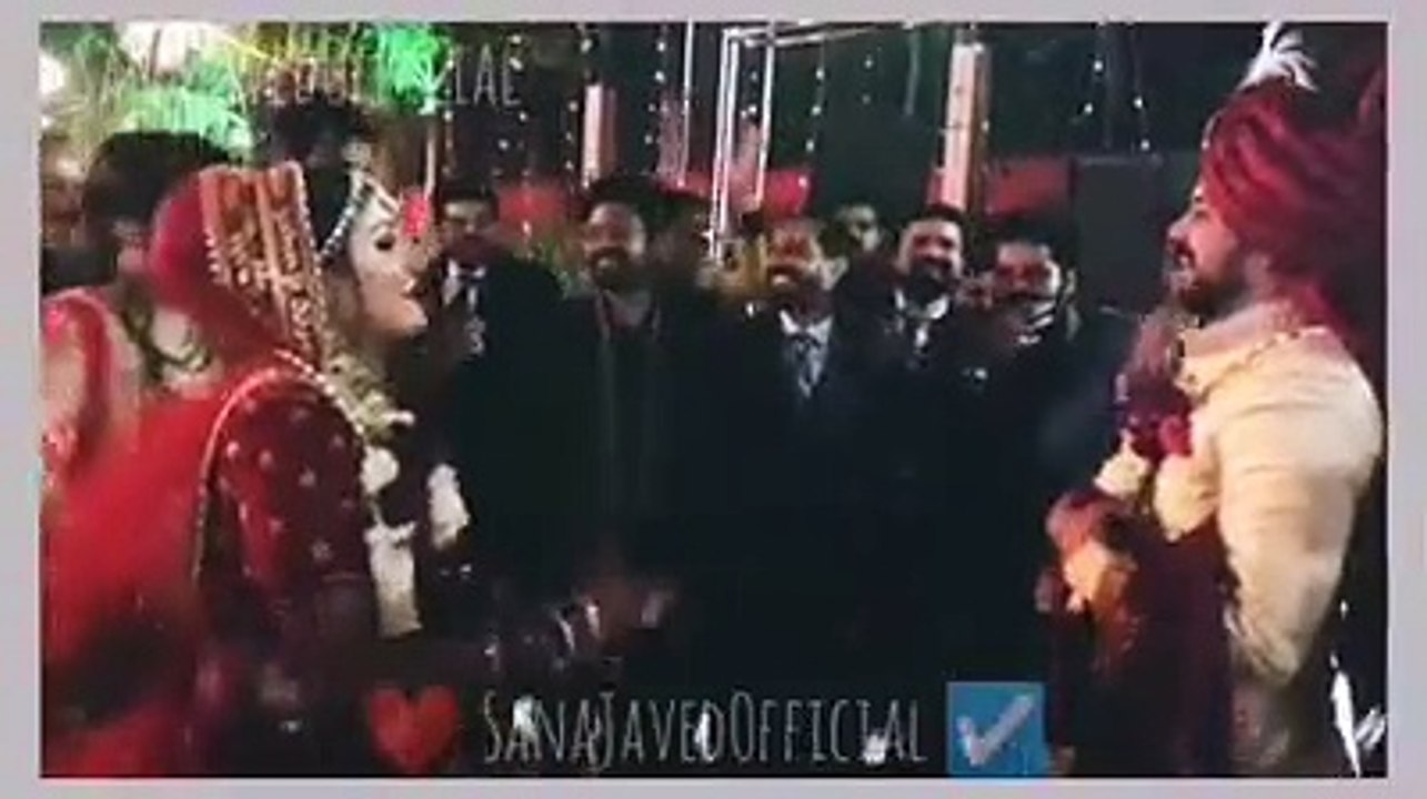 Sana Javed apni shadi pa dance video