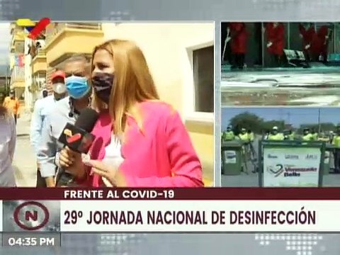 Misión Venezuela Bella arriba a 3.625.000 jornadas de desinfección, limpieza y embellecimiento