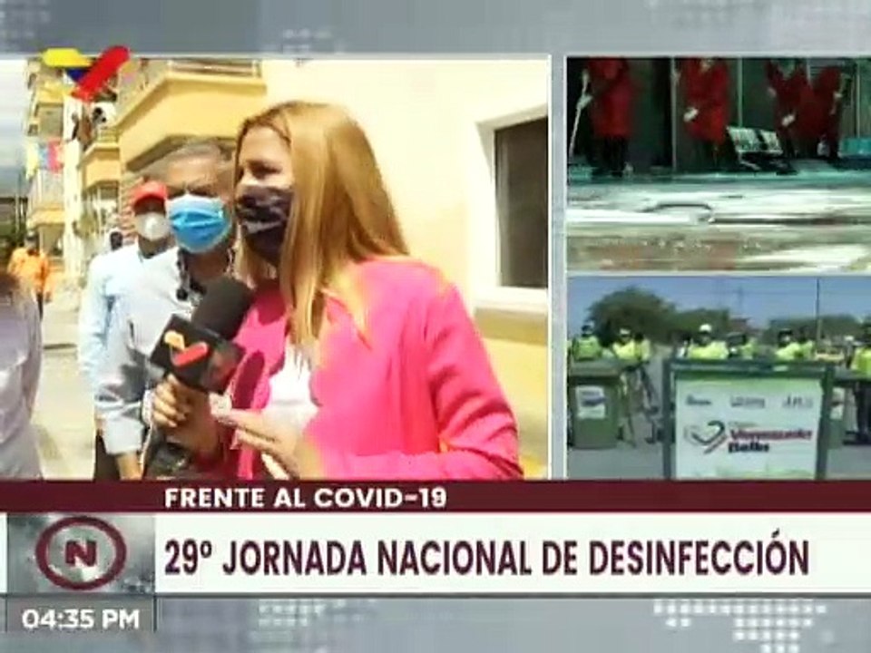 Misión Venezuela Bella arriba a 3.625.000 jornadas de desinfección, limpieza y embellecimiento