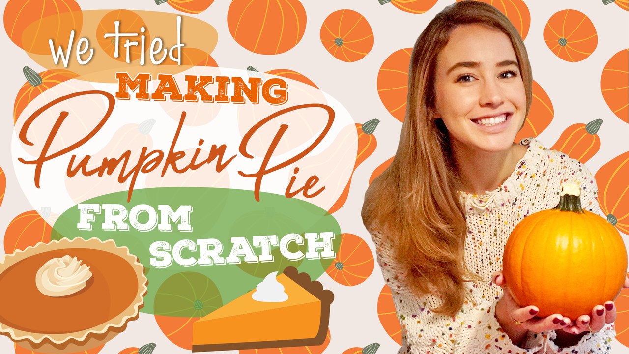 We Tried Making a Pumpkin Pie from Scratch | Whole Pumpkin into Pumpkin Pie | Allrecipes