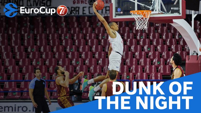 7DAYS EuroCup Dunk of the Night: Josh Owens, Bahcesehir Koleji Istanbul
