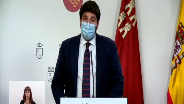 El Gobierno murciano confina la Región y los 45 municipios de la Comunidad