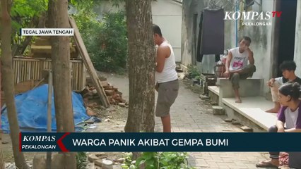Warga Panik Akibat Gempa Bumi