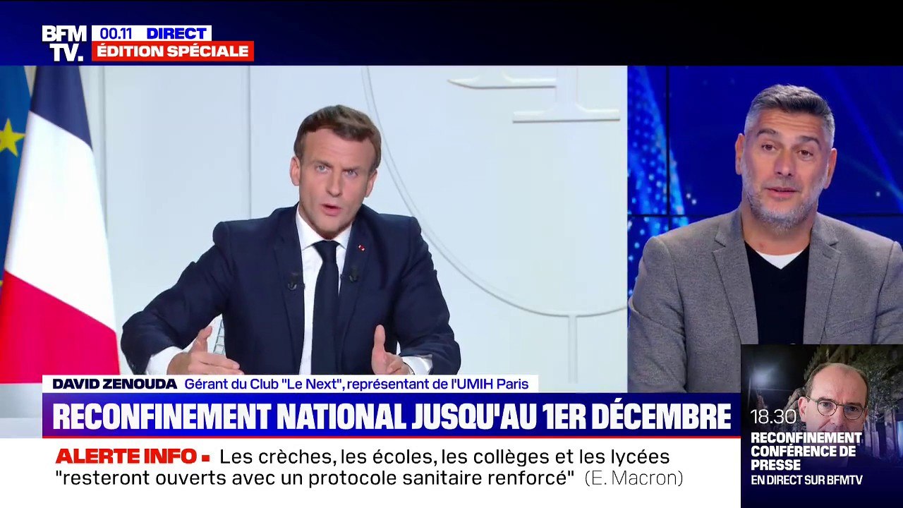 David Zenouda (UMIH) sur la fermeture des bars et restaurants: "Ce qui nous vexe le plus, c'est d'être traités de commerces non-essentiels"